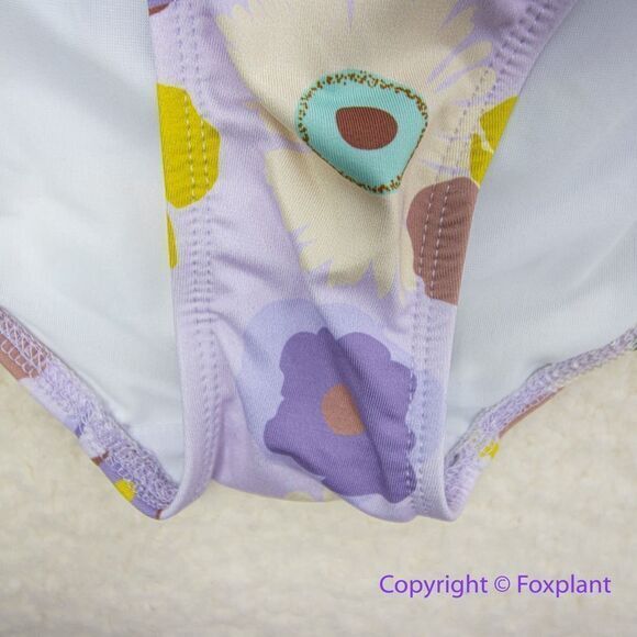 New! Set!‎ Beth Richards Delrey Bikini Top and bottom, 70’s floral bikini, M - Picture 5 of 11